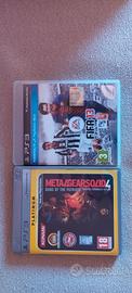 metal Gear solid 4 PS3 fifa 