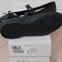 Geox, ballerine vernice nere, nuove mai usate