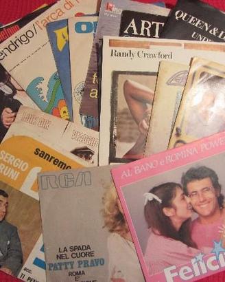 Dischi vinile 45 giri musica italiana e straniera