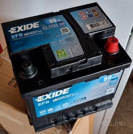 Batteria auto nuova EXIDE EL550 EFB 55AH 550A