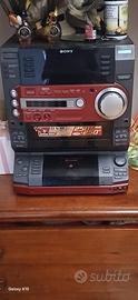 stereo compatto Sony potenza audio 500 watt 