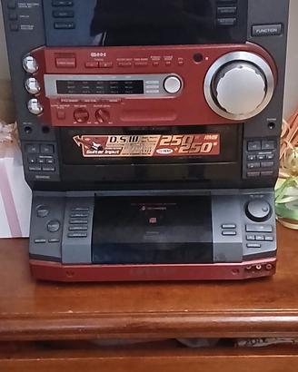 stereo compatto Sony potenza audio 500 watt 