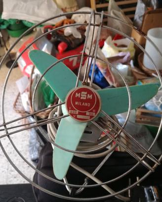 Ventilatore Vintage MSM Milano