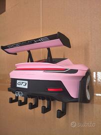 Portachiavi da Muro Porsche GT3-5 Ganci-Stampa 3D