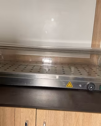 Vetrina riscaldata Forcar VBR4781 85 cm 400 W