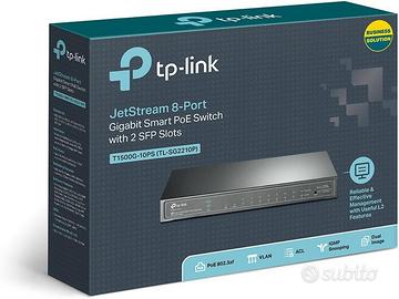 TP-Link PoE Switch T1500G-10PS (TL-SG2210P)