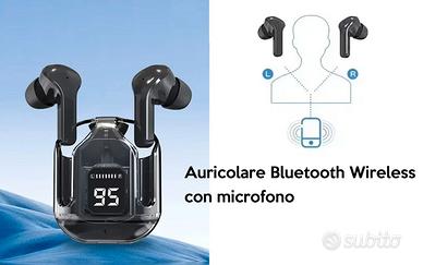 Auricolari HI-FI Bluetooth Wireless con microfono