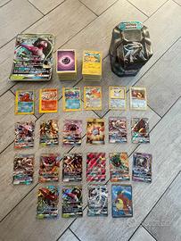 Lotto 250 Carte Pokémon + GX EX Full Art + Vintage