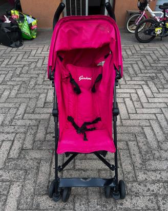Passeggino Giordani rosa – pieghevole