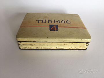 Turmac  scatola latta sigarette