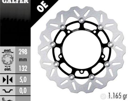 Disco Freno Margherita GALFER per Yamaha