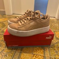 Scarpe puma beige