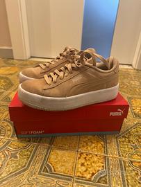 Scarpe puma beige