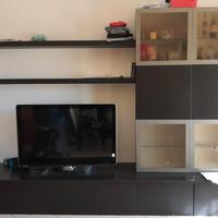 soggiorno modulare in rovere