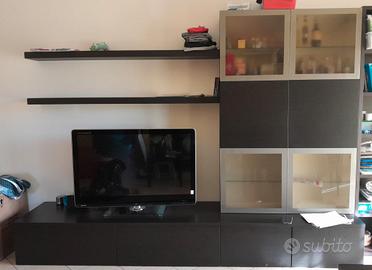 soggiorno modulare in rovere