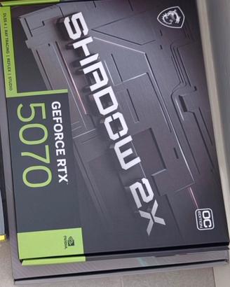 msi NVIDIA GeForce RTX 5070 12G Shadow 2X OC
