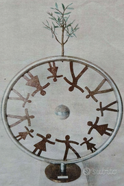 Scultura 2022 Inox bronzo H 113