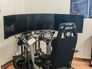 postazione sim racing 