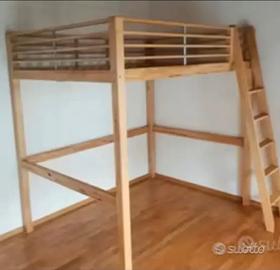 Letto a soppalco NUOVO Ikea 1 piazza e 1/2