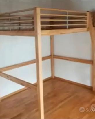 Letto a soppalco NUOVO Ikea 1 piazza e 1/2