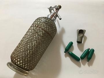 Bottiglia selz originale vintage inglese