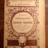 Commemorazione di Giovanni Segantini, 1899