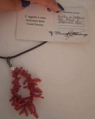 collana corallo rosso 