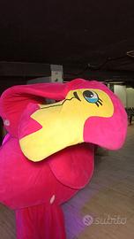 Mascotte fenicottero rosa