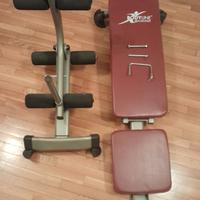 PANCA INCLINATA CON LEG EXTENSION BODYLINE