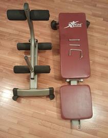 PANCA INCLINATA CON LEG EXTENSION BODYLINE