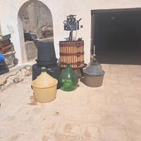 Torchio idraulico per vino