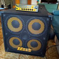 Amplificatore basso Markbass 800w cassa 8ohm