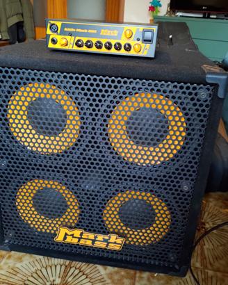 Amplificatore basso Markbass 800w cassa 8ohm