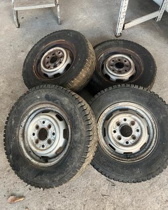 4 ruote piaggio porter 2001