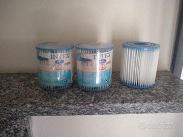 3 Filtri Intex Tipo H