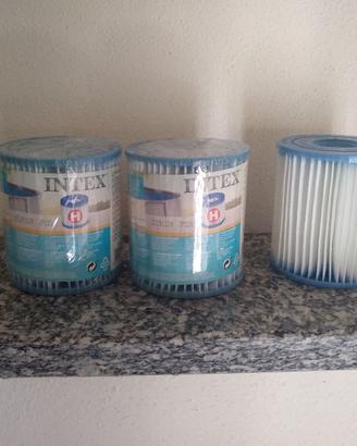 3 Filtri Intex Tipo H
