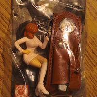 Portachiavi con figura di Fujiko Mine Lupin III 