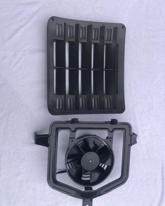 Protezione e elettroventola radiatore