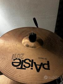 Set piatti paiste 201 ride+hat+crash
