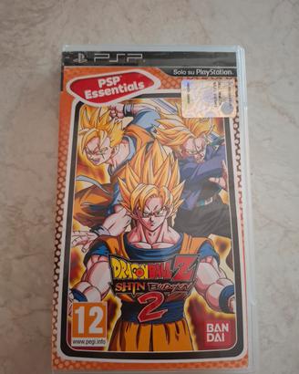 Dragon ballZ shin budokai 2 PSP
