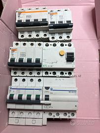 Salvavita ,magneto termici e contattori vari amper