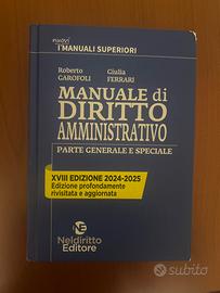 Manuale superiore di diritto amministrativo