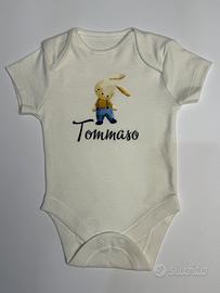 0-3m body personalizzato per Tomasso