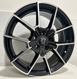 CERCHI IN LEGA PEUGEOT 3008 5008 PARTNER DA 18