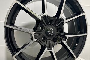 CERCHI IN LEGA PEUGEOT 3008 5008 PARTNER DA 18