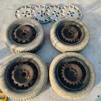 cerchi e gomme panda 2° serie - 500 - punto