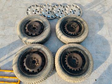 cerchi e gomme panda 2° serie - 500 - punto