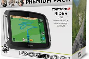 navigatore  gps  TOMTOM  rider 410  con accessori
