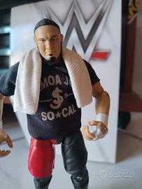 wwe wrestling action figure Mattel Samoa Joe