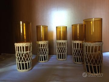 Bicchieri lunghi vintage